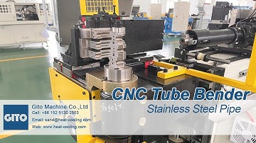 Electric Servo CNC Full Automatic Pipe Bending Machine #pipebending #tubebending #bender