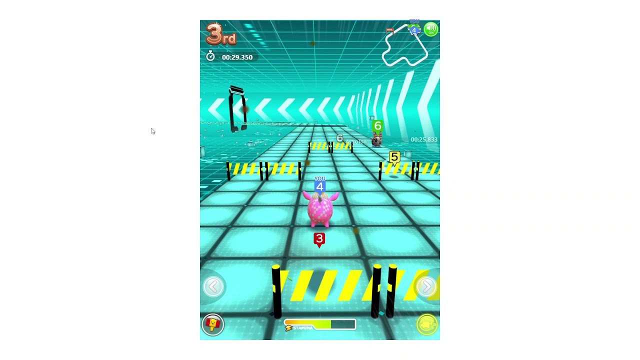 【くりぷ豚RF Crypt-oink RF】白熱の6匹レース！ Exciting race!