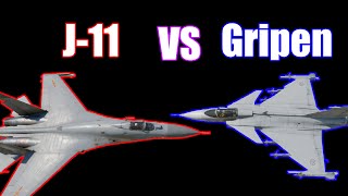 J-11 Versus JAS 39A Gripen