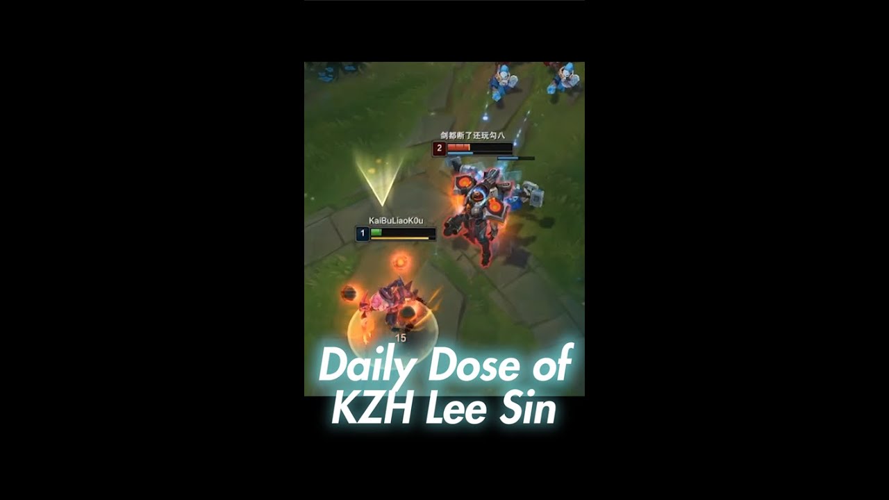  shorts kzh lee sin top vs master darius youtube
