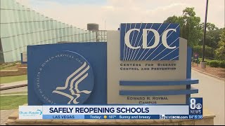 CDC releasing new documents on plan to safely reopen schools