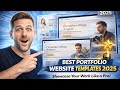 Best Portfolio Website Templates 2025 — Showcase Your Work Like a Pro!