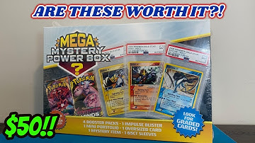 DECENT BOXES?! NEW MEGA Mystery Power Box Meijer Exclusive Winter 2022 Pokemon Mystery Box Opening!!