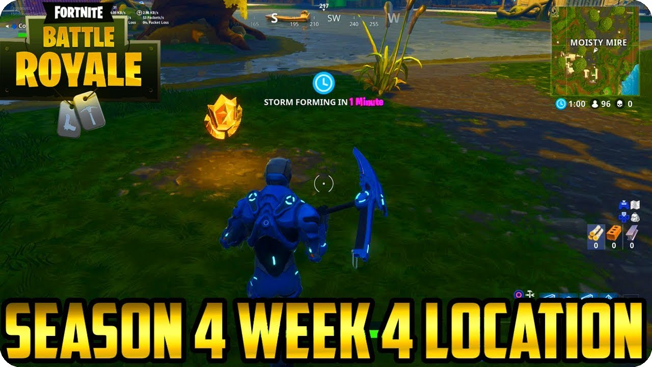 search between a bench ice cream truck and a helicopter fortnite week 4 location - fortnite week 4 bench ice cream truck helicopter