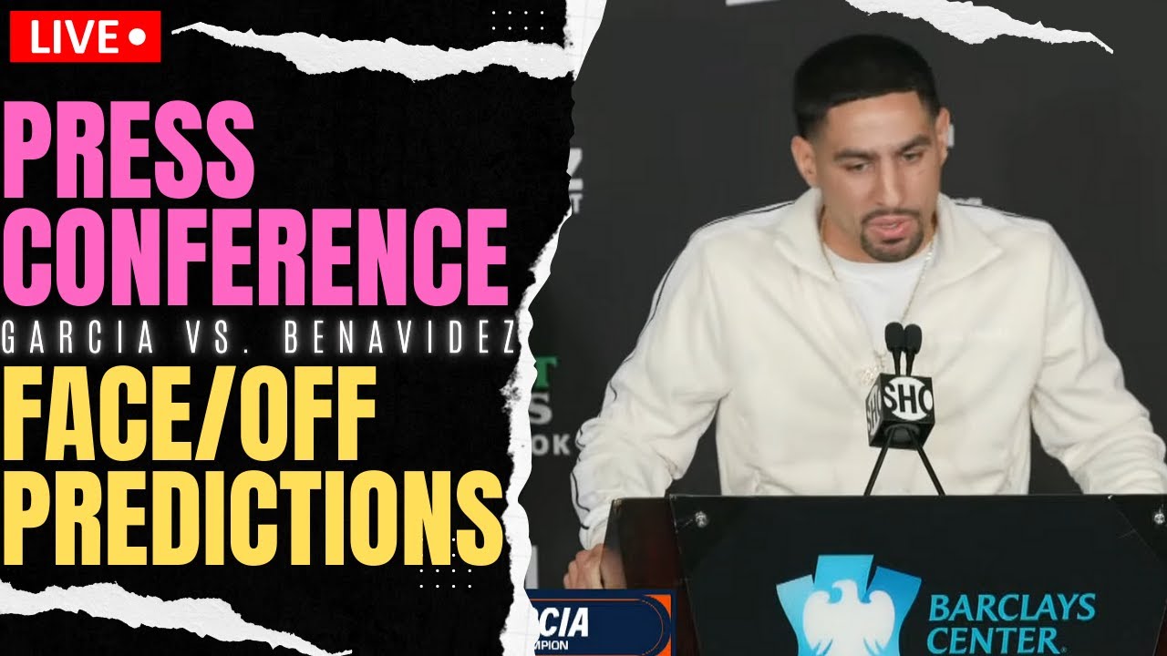 Danny Garcia and Jose Benavidez FACE OFF Press Conf