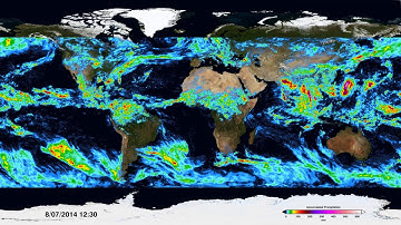 Accumulated Precipitation from the IMERG Global Precipitation Data