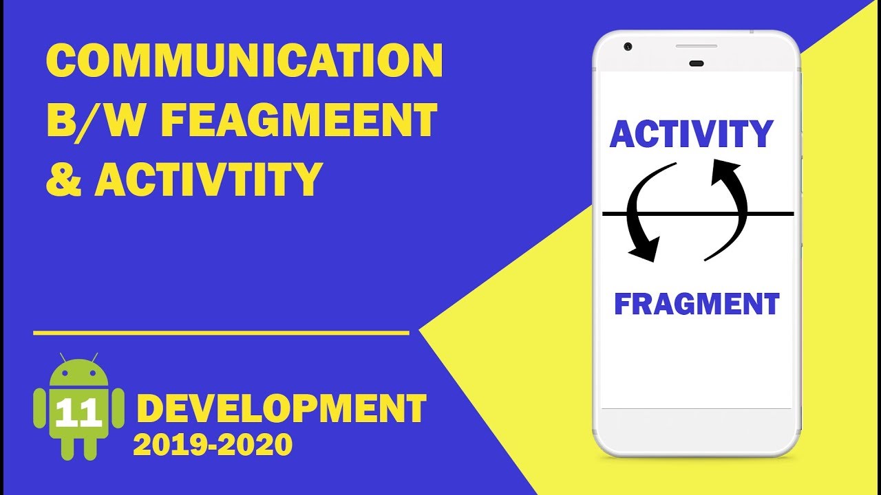 Android Tutorial  - 11 - How Create The Communication Between Fragment  Activity