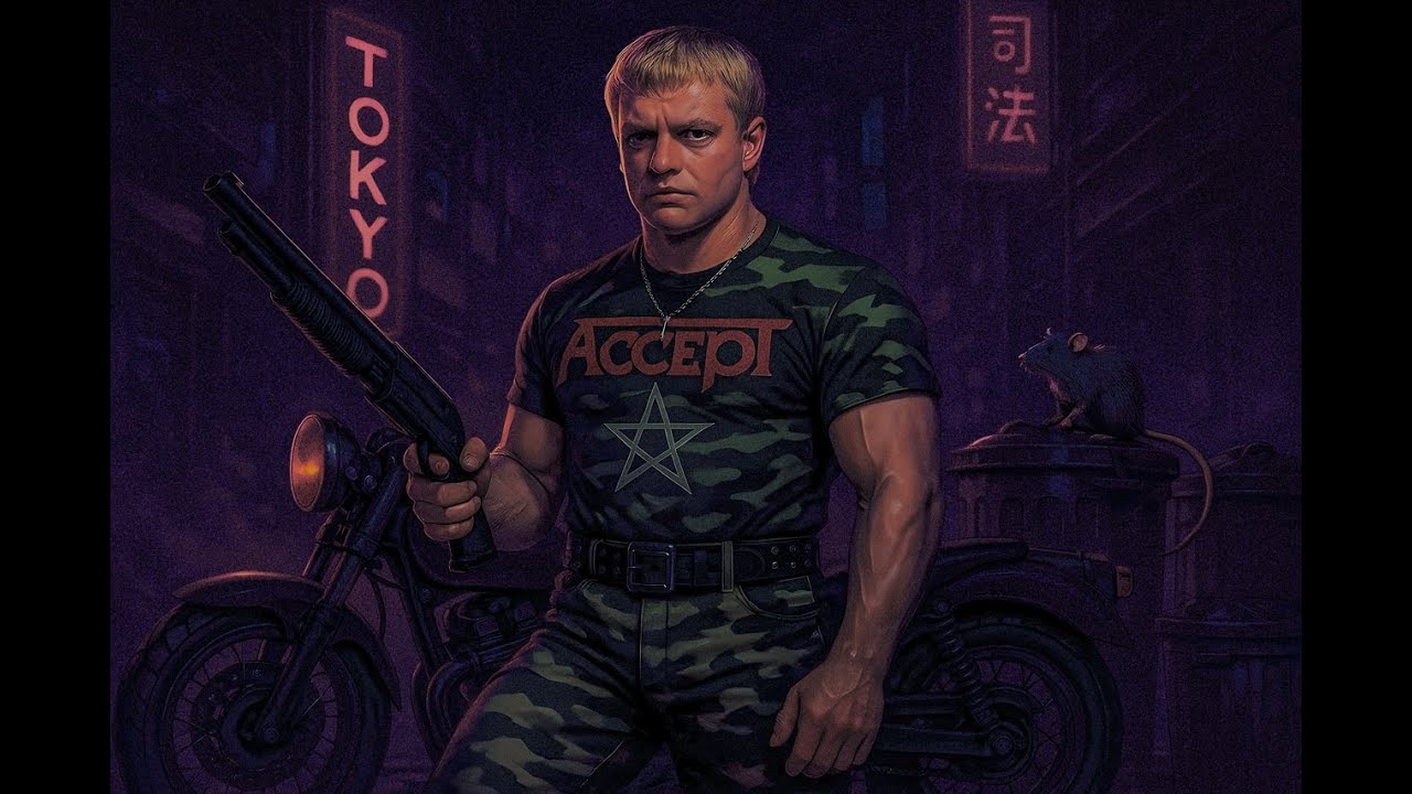 ⁣Accept - Up to the Limit 🔫 (1985) / 4k Ultra HD / Selfmade Remaster 2025 #metalheart