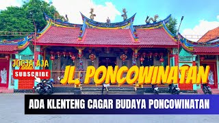 EXPLORING PONCOWINATAN STREET, FAMOUS FOR ITS CULTURAL HERITAGE TEMPLE | NEAR THE JOGJA TUGU