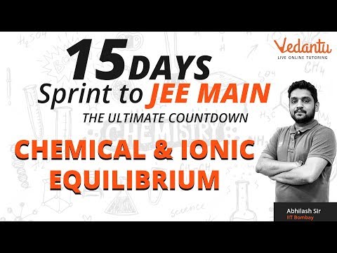 jee main college predictor Chemical & Ionic Equilibrium JEE Main | Gibbs Free Energy Numericals, Equilibrium Constant Chemistry