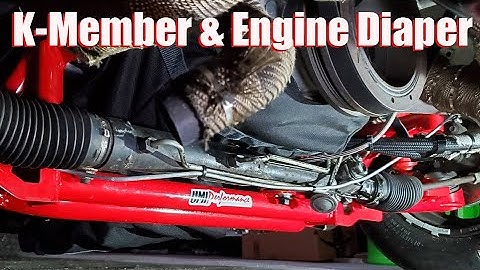 Fourth-Gen LS F-Body Camaro & Firebird Tubular K-Member, Lower A-Arms & Engine Diaper Installation