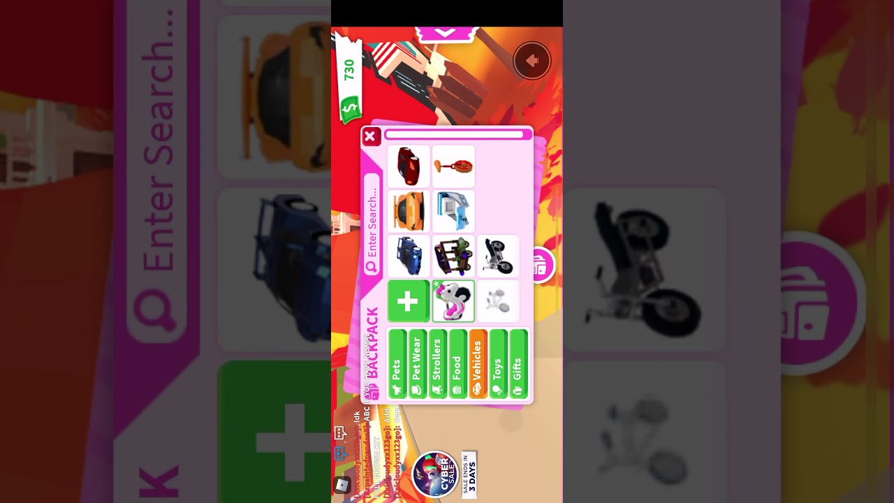 I traded my unicorn cycle for this!! (Adopt me Roblox YouTube