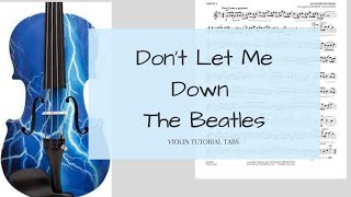 Don't Let Me Down - The Beatles