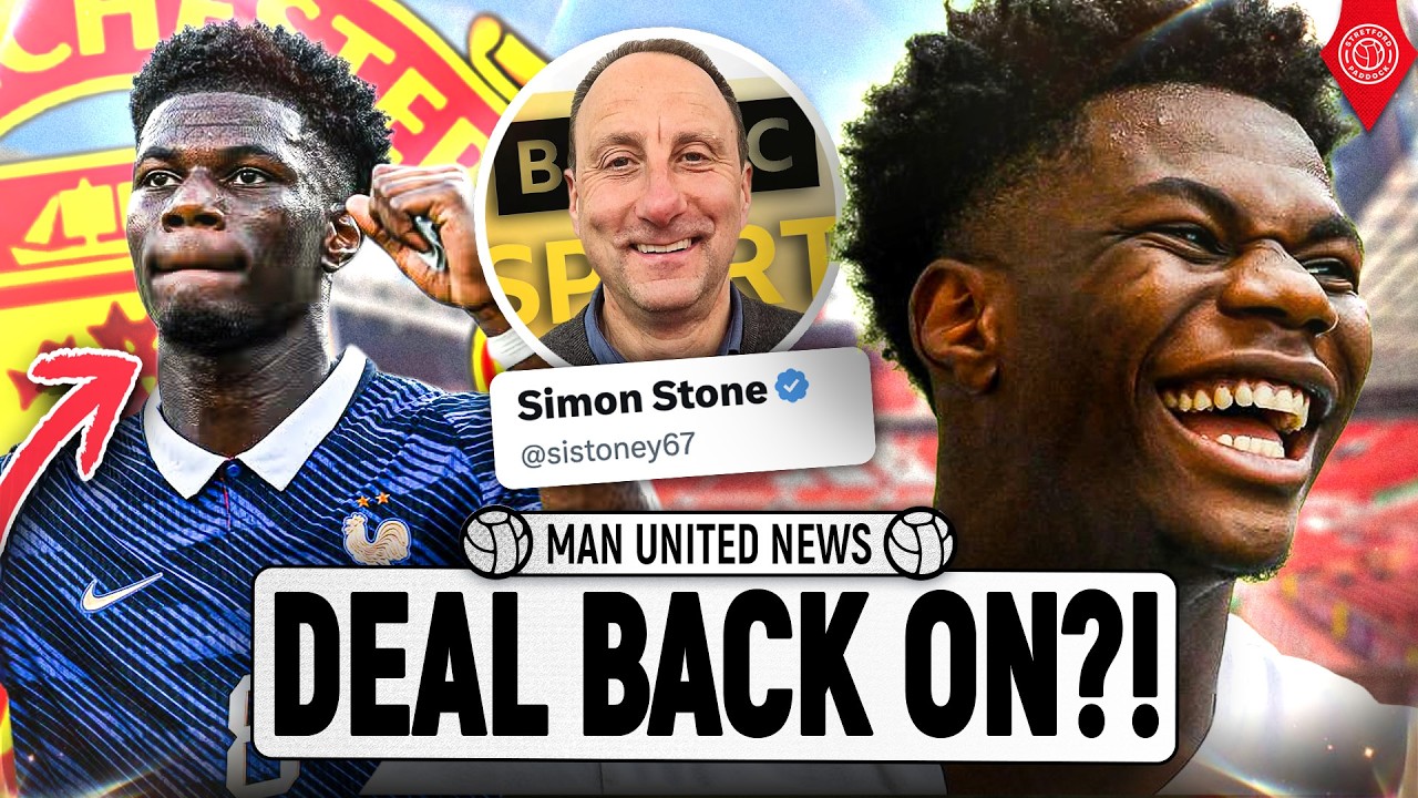 Real Madrid Hint At Aurelien Tchouameni TWIST?! | Man United News