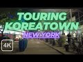 Night 4K Walk in New York from Koreatown Past Herald Square Along 6th Ave in Manhattan, NYC USA 2021