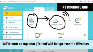 WIFI Extender: tp link archer c6 repeater mode or Extend Wi-Fi range #linuxtopic