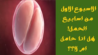 اعراض الحمل / علامات الحمل في الاسبوع الاول / اعراض الحمل early pregnancy symptoms