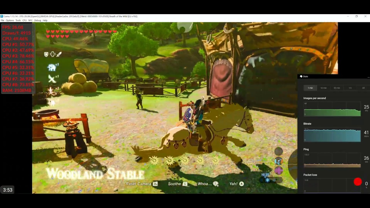 Cemu Zelda Breath Of The Wild Shadow Cloud Pc Gaming 5ghz Wifi 1440p 50mbps Part 5 Read Description Youtube