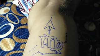 VIRGO TATTOO TIMELAPSE