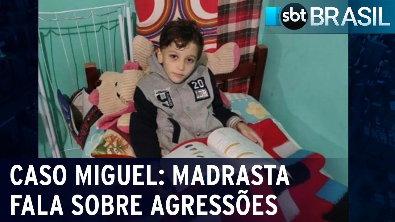 Madrasta detalha como eram agressões ao menino Miguel, de 7 anos | SBT Brasil (02/08/21)