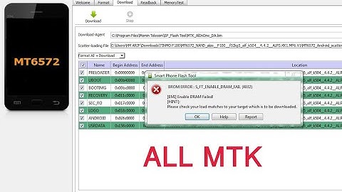 How to Fix brom error s ft enable dram fail 4032 solution100% working  2020