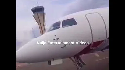 Davido Private Jet Finally Arrived