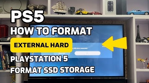 How To Format External Hard Drive As Extended Storage On PS5 Easy Method