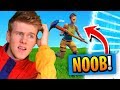 I FOUND The BIGGEST NOOB In Fortnite Battle Royale!