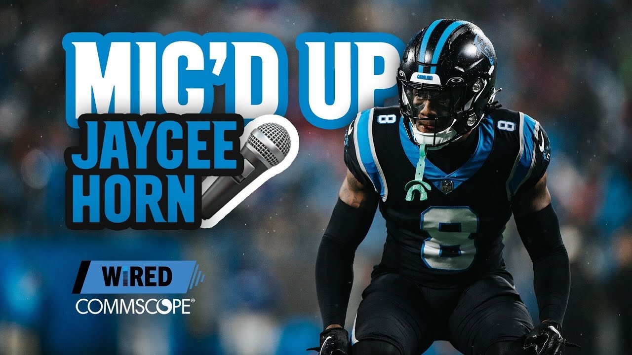 2022 Week 10 Mic'd Up with Jaycee Horn 