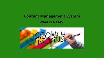 Content Management System | What is a CMS? | Which One Should You Use?