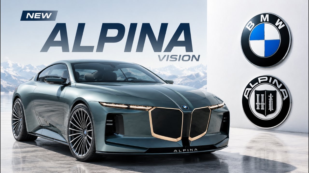 Vision BMW Alpina: A Resposta Clássica da BMW ao Design Agressivo