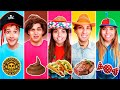 MANGIAMO SOLO CIBO DEL COLORE DEI NOSTRI CAPPELLI CON I NOSTRI AMICI PER 24 ORE! 🧢