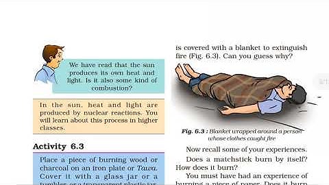 Combustion and Flame (PART 1) | Class 8 Science Chapter 6 Explain हिंदी में #ncert