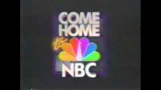 NBC 1986 Come Home To NBC 30 sec