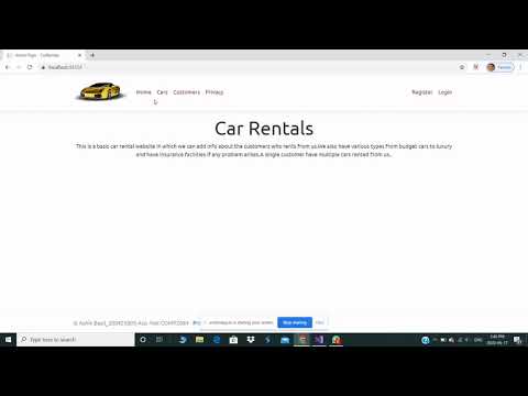 ASP.Net Core web Application
