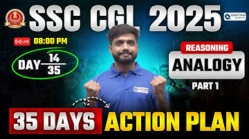 SSC CGL 2025🎯|Reasoning Analogy Questions | DAY - 13 | Reasoning Tricks by Lakshay Sir