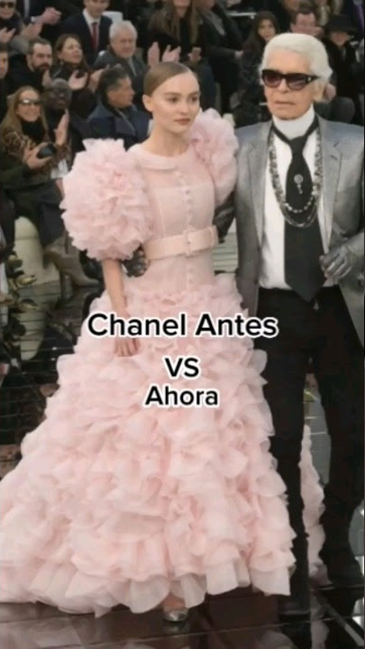 Chanel ANTES VS AHORA #moda #elegancia #chanel #cocochanel #runwayshow #pasarelas #runwaymodel