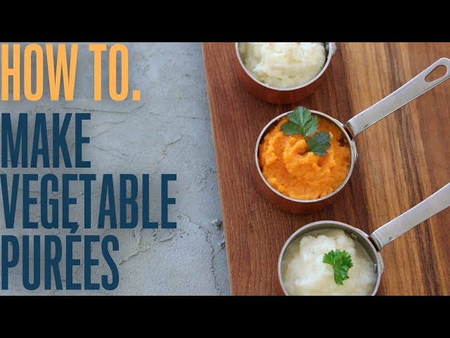 Vegetable Purees - Recipes