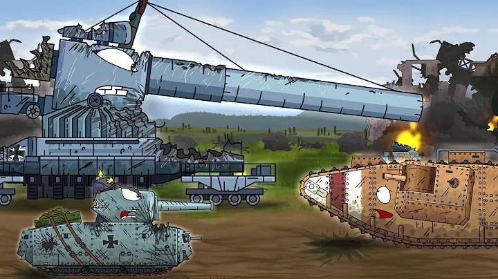 DORA and MEPHISTOPHELES: The last battle without a squad! - Cartoons about tanks