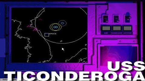 USS Ticonderoga: Life and Death on the High Seas (DOS, 1995) Retro Review from IE Magazine