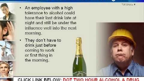 Reasonable Suspicion Training for Supervisors Online | Supervisors Reasonable Suspicion Online