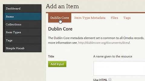 AALL 2017 Cool Tools: Omeka.net