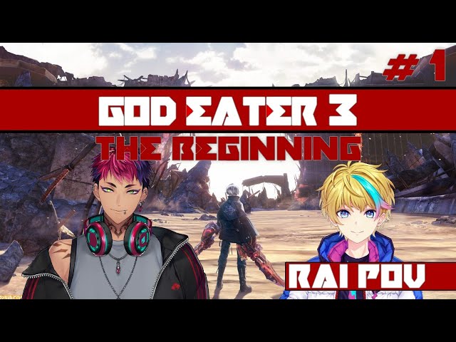 【 God Eater 3 】Collaboration stream: Post apocalyptic slish-slooshin!【 NIJISANJI ID】のサムネイル