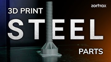 ⚙️ Metal 3D Printing on Zortrax M300 Dual Desktop 3D Printer