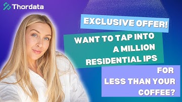 Exclusive Offer! Want to Tap into a Million Residential IPs for Less Than Your Coffee?