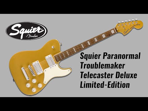 【海外限定】Squier Troublemaker Telecaster Squier Limited-edition Paranormal Troublemaker Telecaster