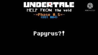 Undertale: Help from the Void OST 004   005 - Papyrus?!   Attack of the Brothers [Remastered]