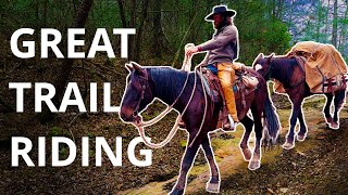 Trail Riding In Tennessee  7000 Mile Horseback Ride