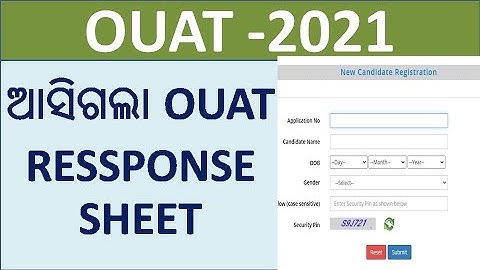 OUAT RESPONSE SHEEET// DOWNLOAD YOUR SHEET