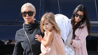 X17 EXCLUSIVE: Kim And Kanye Lend Kourtney Kardashian A Hand With The Kids As Scott Enters Rehab